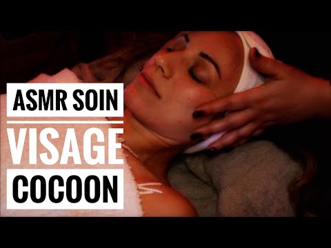 ASMR ☁️✨Soin visage Cocoon 🌙- Eau 💦 - produits de beauté ✨✨- Lotion✨ 🧴 - Massage visage  💆‍♀️