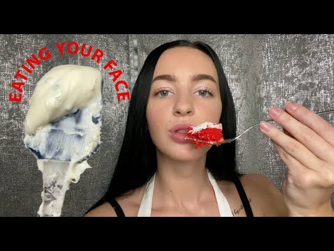 [ASMR] You're My Cake | Decorating & Eating You