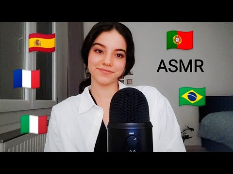 ASMR In Different Languages (Whispered)
