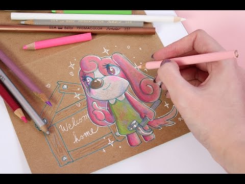 Greeting Card Thursday: Crumpet the Builder! (ASMR softly spoken and pencil sounds)