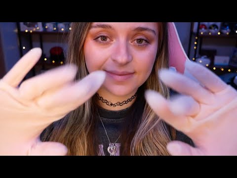 ASMR ~ Latex Gloves & Mouth Sounds👅
