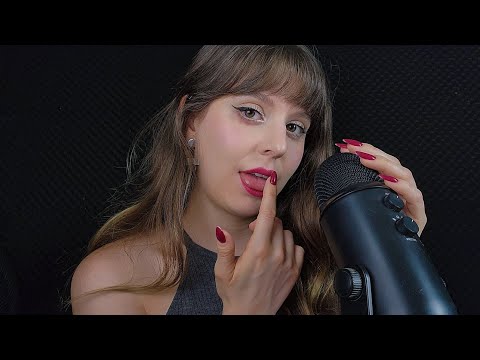 ASMR | Sons de Boca, Inaudível, Spit Painting, Sussurros (fast and slow)