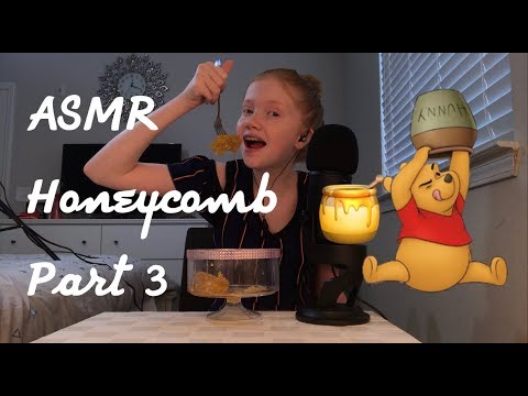 ASMR~ Honeycomb Part 3 || Sticky Mouth Sounds 🍯🍯🍯