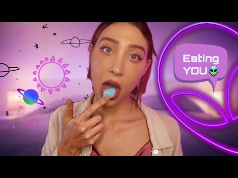 ASMR ALIEN EATING YOU UP 👽 | MOUTH SOUNDS AND ROLEPLAY ASMR