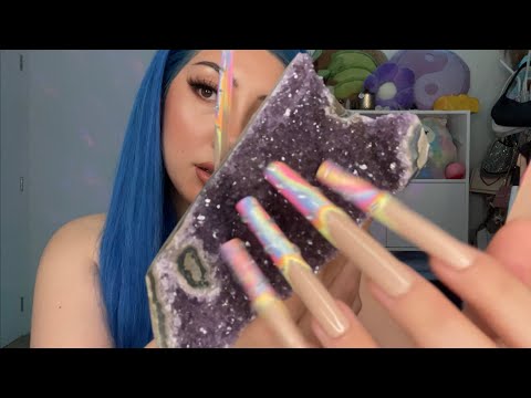 ASMR Crystal tapping & scratching… again 💎💞✨ | Whispered