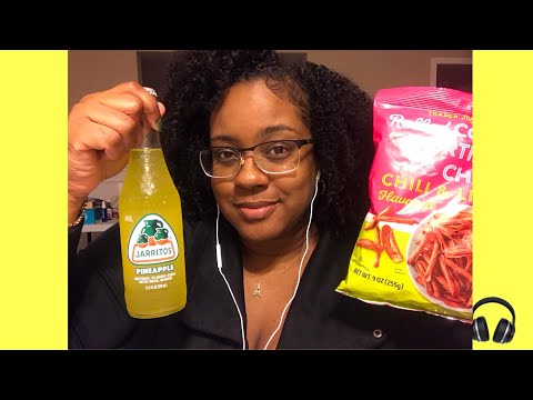 ASMR ✨ Eating Bougie Takis & Sipping Pineapple Soda Pop ➕ Lite Burps 🎧🔥