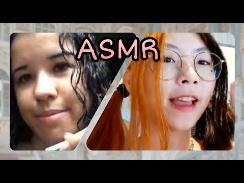 ASMR This collab will make you Fall asleep and Tingles | FT. Júlia Rocha TV