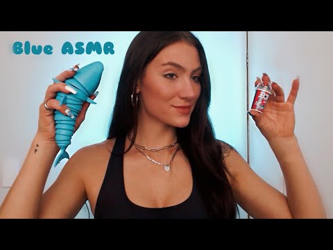 BLUE ASMR TRIGGERS ONLY 🦋🩵
