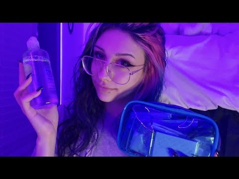 ASMR Whats in my Glasses/Contacts Bag 🤓