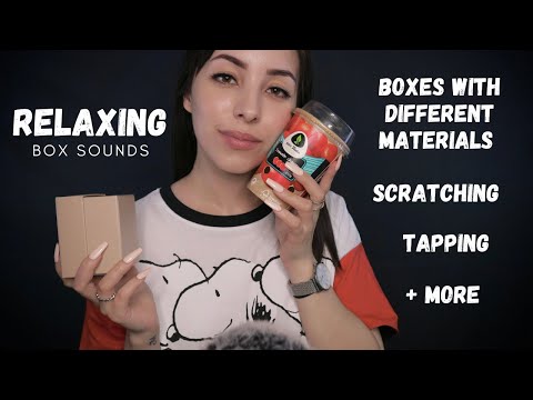 ASMR Tonight You Will Sleep! - Relaxing Box Sounds & Whispers