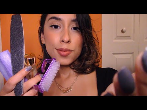 ASMR Mom Does Your Nails!  (Personal Attention) Lofi Whispers
