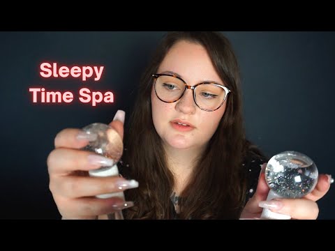 [ASMR] Sleepy Time Spa Roleplay (Soft Spoken - Some Layered Sounds)