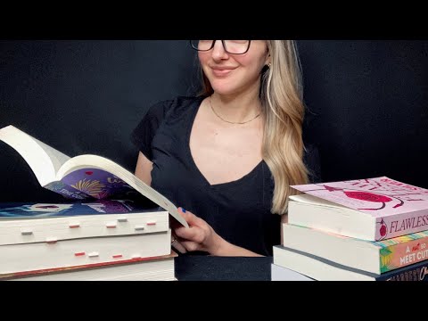 ASMR Book Reviews & Ratings 📚 (Soft Spoken, Book Recommendations)