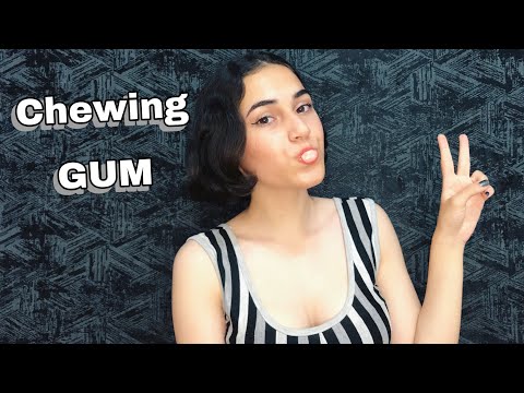 ASMR gum chewing / The MOST intense & Tingly Mouth Sounds