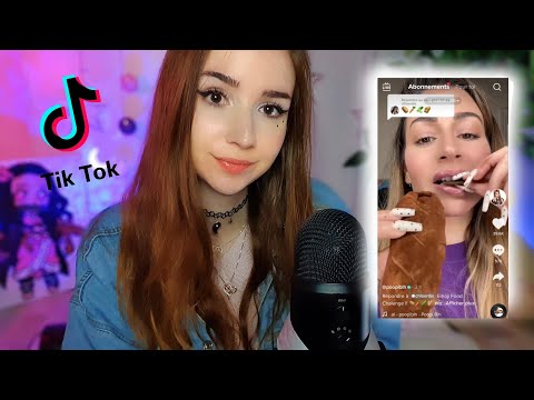 Je réagis à des Tiktok ASMR #2 🌸 (mes abonnements Tiktok)