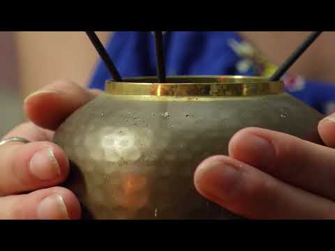 Zen Bliss ASMR: Incense, Flames, and Oil Massage - Neck, Chest, and Shoulders