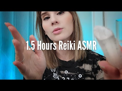 Reiki ASMR For Relaxation | 1.5 Hours Compared | Light Language