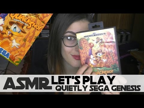 Let’s play quietly ~ ASMR ~ Quackshot starring Donald Duck ~ Sega ~ Keyboard sounds