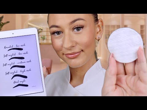 ASMR Beauty Salon Roleplay ♡ Facial, Lashes & Brows Treatment