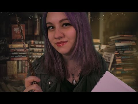 Studying in the Hogwarts Library with Nymphadora Tonks [ASMR]