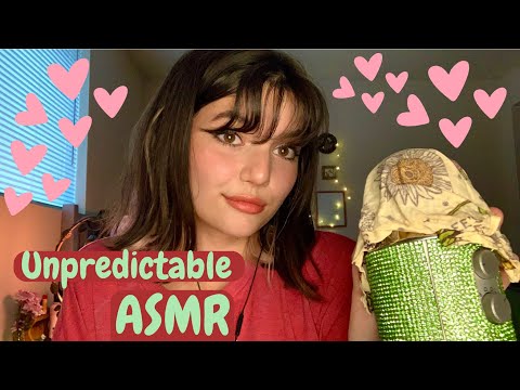 ASMR | Unpredictable Fast and Aggressive ASMR (Mic Triggers, Mouth Sounds, Hand Movements, Rambles)