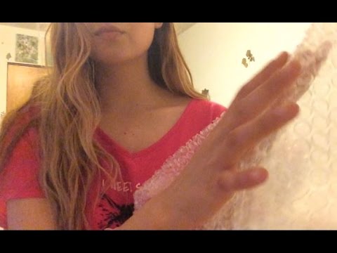 ASMR Bubble Wrap: Crinkle Sounds and Popping