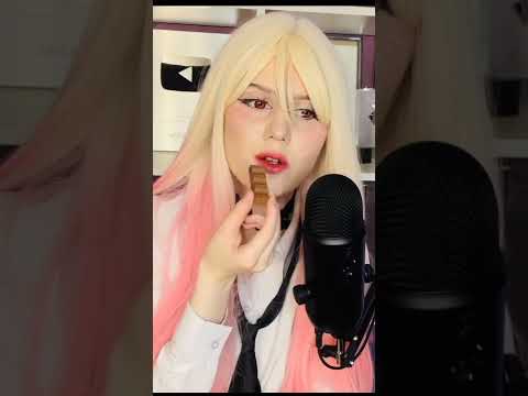 Food 🌙 ASMR anime cosplay Marin Kitagawa 💗 relaxing video