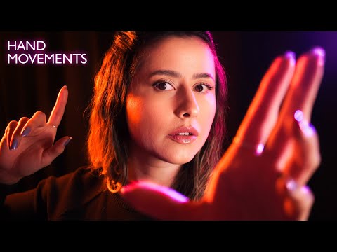 THE PERFECT hand movements ASMR up close to the camera ✨with hand sounds and mouth sounds