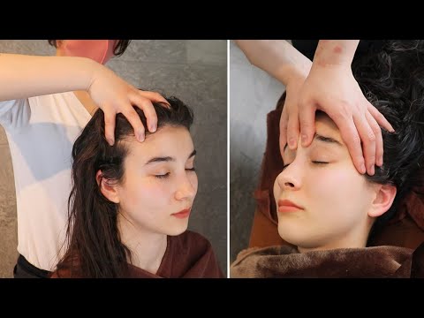 Migraine Healing Massage by Japanese Pro - ASMR