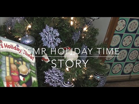 Christmas ASMR Storytime (Whispering, tapping, scratching)