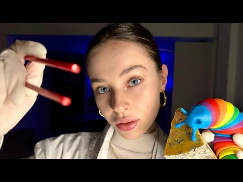 ASMR Chaotic Full Body Check Up 🩺 Doctor Roleplay | Scalp Check, Cranial Nerve Exam, Neck & Leg Exam
