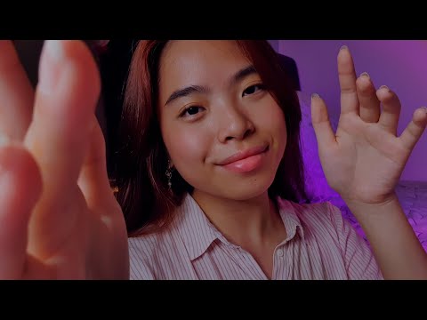 ASMR Until You Close Your Eyes ☁️ Slow Hand Movements & Breathy Whispers 💤 So...So...Slow & Sleepy