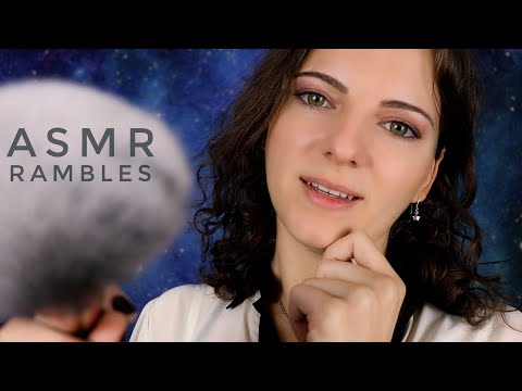 ASMR | Soft Spoken Rambling About My Life ✨ Real Talk Q&A ✨ Brushing Your Face