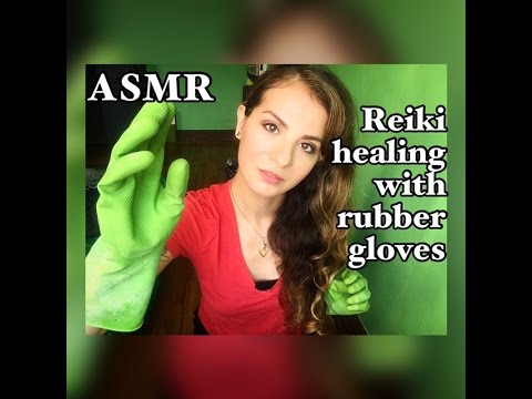 ASMR || Reiki Healing and Relaxing Hand Movements with Rubber Gloves