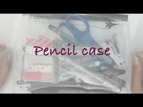 [ASMR] Elements of a Pencil Case 2