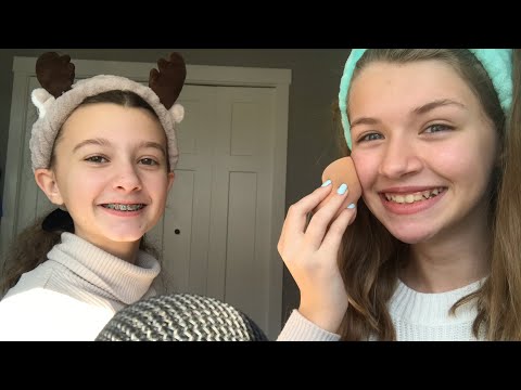 [40+mins] ASMR • my friend does my makeup • goofy ☻︎