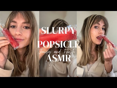 Woot woot!! Another exciting, fun,AND slurpy popsicle ASMR