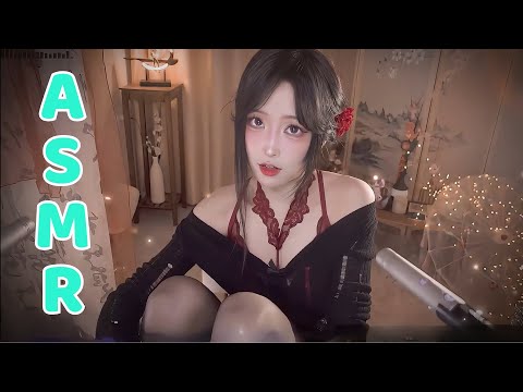 ASMR Sweet Whispers & Kiss into Your Ear Relax