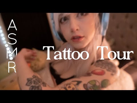 ASMR, whisper  vlog tattoo tour