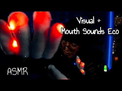 ASMR Visuals + Mouth sounds & Eco ❤️ | Hakkune