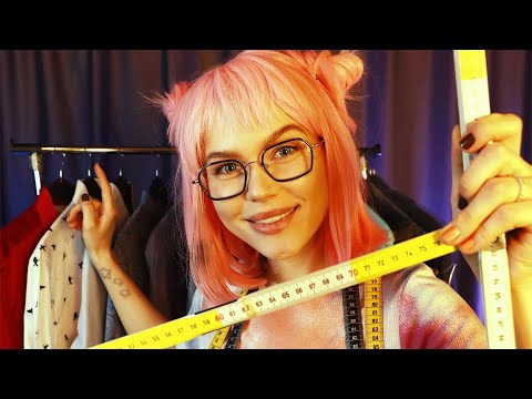 ASMR Annoying Designer Measuring You for a Suit.  Tailor RP, Personal Attention