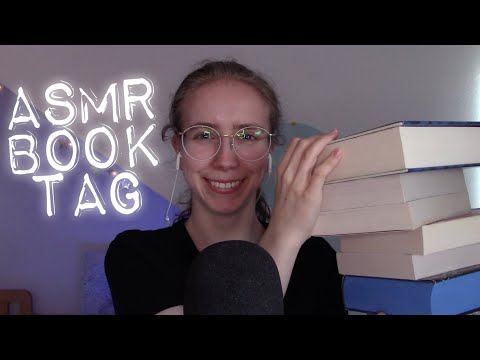 The ASMR book tag 📘✨ (whispering, book tapping, paper sounds, ...)