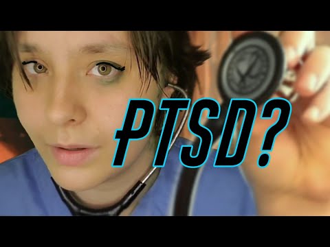 Realistic PTSD check up 🩺 Real self care tips! Actual doctor/PTSD patient. ASMR Medical Exam.