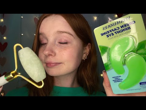 ASMR Spa Facial Treatment ☘️ Layered Sounds + Personal Attention