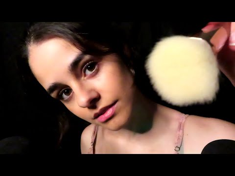 ASMR | SLEEP Cozy Rain Ambience Personal Attention 🌧️ Brushing your face