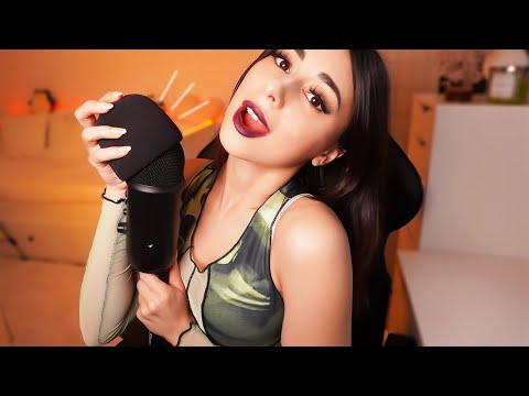 ASMR Mic Pumping until you 🚀✨🤤 (microphone scratching, swirling, whispers, fast & aggressive)