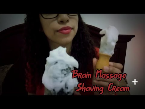 [ASMR] 😴 Mic Brushing & Shaving Cream | Shaving Cream on Mic (Crinkles, Foam Sounds, Soft Spoken)