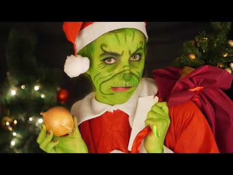 La Grinch Que Robó Las Cosquillas En Navidad ¦ ASMR ROLEPLAY EN ESPAÑOL