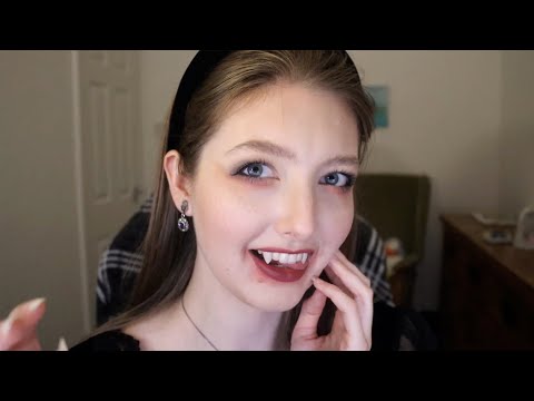 ASMR Vampire Blood Drive 🧛‍♀️ (whispers & personal attention)