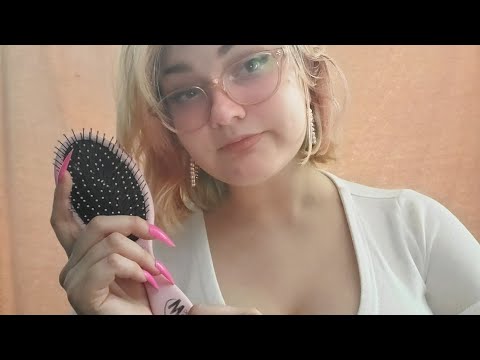 ASMR Hairbrushing and Hair Brush Sounds